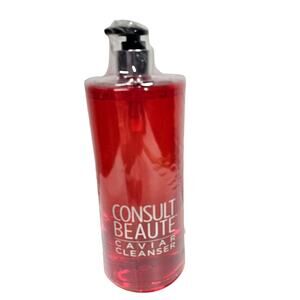 Consult Beaute Caviar Cleanser Jumbo Size Gel 32 oz in Jewel Tone Red